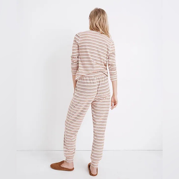 Madewell Honeycomb Kasson Stripe pajama set - Picture 3 of 10